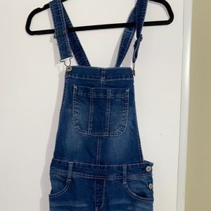 Straight Leg Jean Overalls sz M